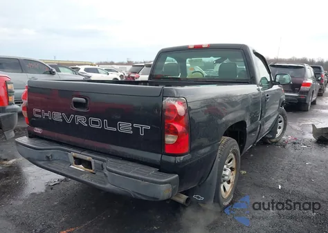 2005 Chevrolet Silverado 1500 Work Truck from USA, damaged, VIN 1GCEC14X25Z311748